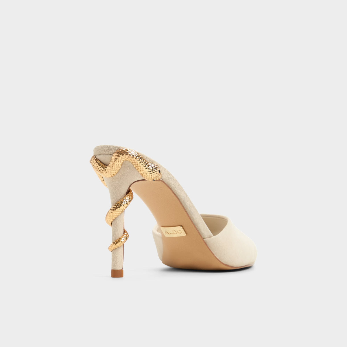 Seashella Bone Women's Heeled mules - Heeled mule | Aldo