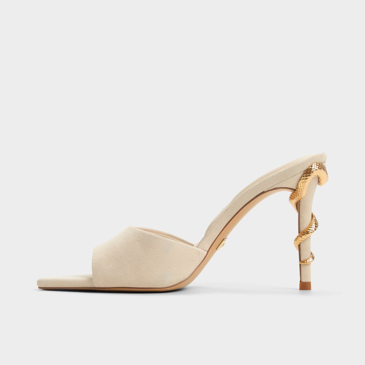 Seashella Bone Women's Heeled mules - Heeled mule | Aldo