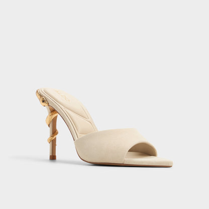Seashella Bone Women's Heeled mules - Heeled mule | Aldo