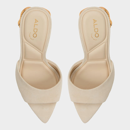 Seashella Bone Women's Heeled mules - Heeled mule | Aldo