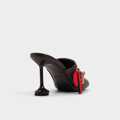 Demogorgon in Dark Brown - Women's heeled mule | Aldo
