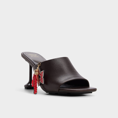 Demogorgon in Dark Brown - Women's heeled mule | Aldo