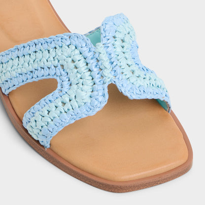 Itsandal Blue Combo Women's Flats - Slide sandal | Aldo