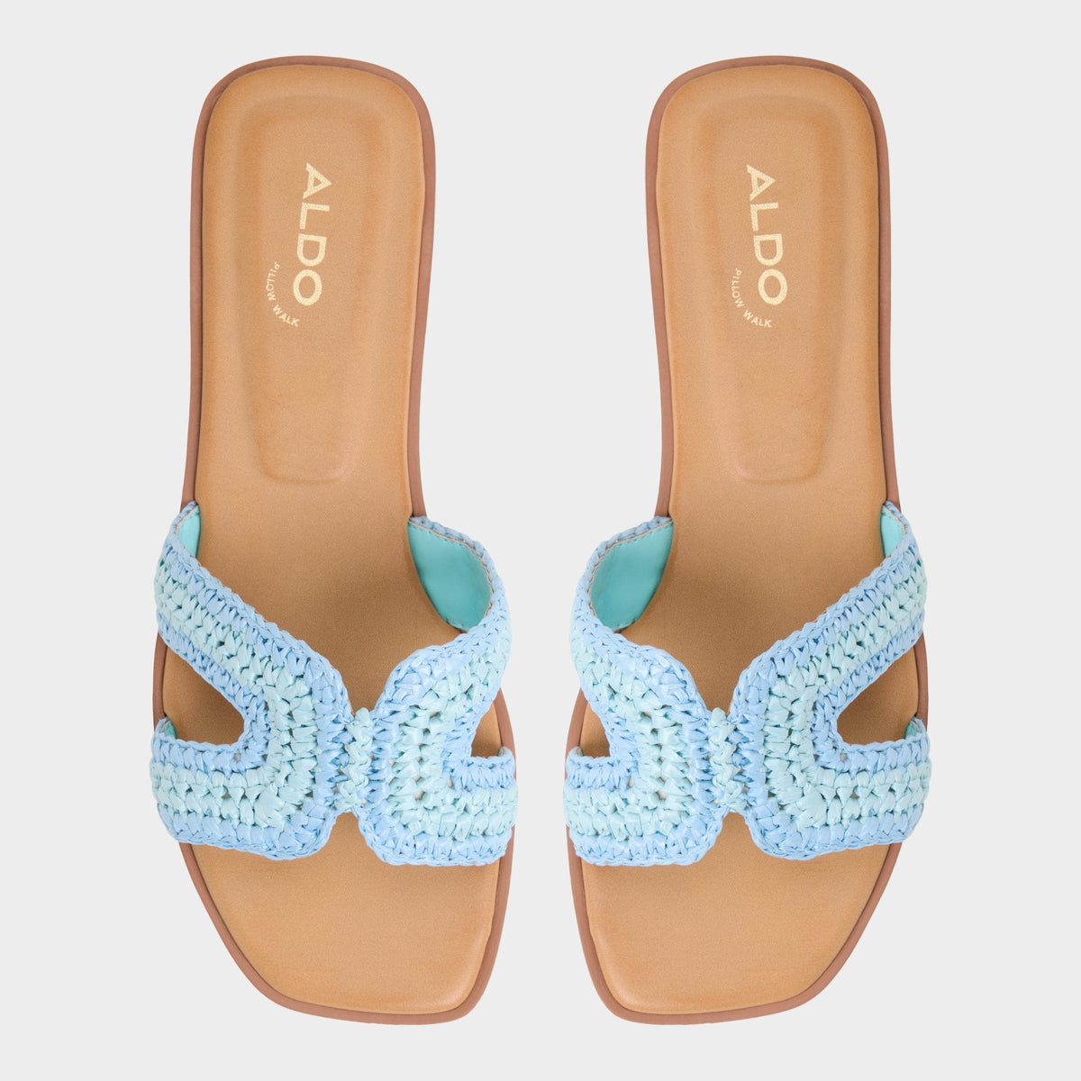 Itsandal Blue Combo Women's Flats - Slide sandal | Aldo