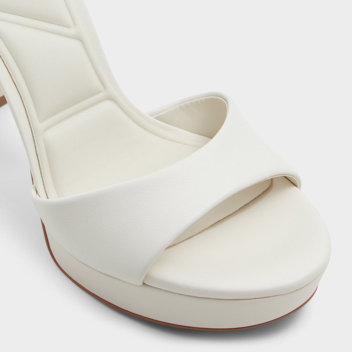 Enaegyn2.0 White/Bone Women's Platform Shoes - Strappy heeled sandal, Block heel | Aldo