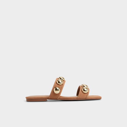 Katalena in Medium Brown - Slide sandal | Aldo