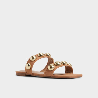 Katalena in Medium Brown - Slide sandal | Aldo