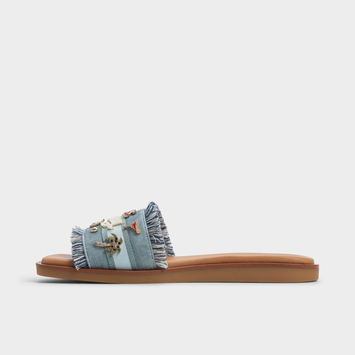 Beachside Denim Women's Flats - Slide sandal | Aldo