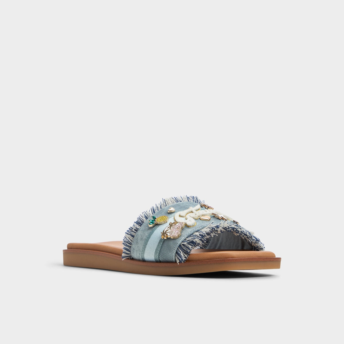Beachside Denim Women's Flats - Slide sandal | Aldo