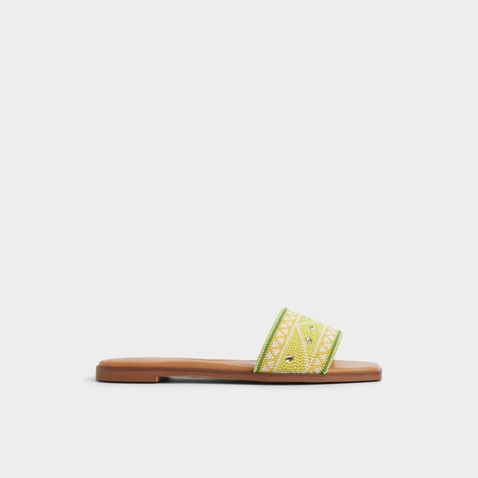 Seavacay Bright Yellow Women's Travel essentials - Slide sandal | Aldo