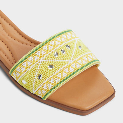 Seavacay Bright Yellow Women's Travel essentials - Slide sandal | Aldo