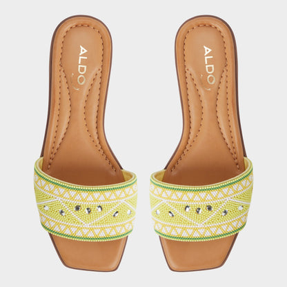 Seavacay Bright Yellow Women's Travel essentials - Slide sandal | Aldo