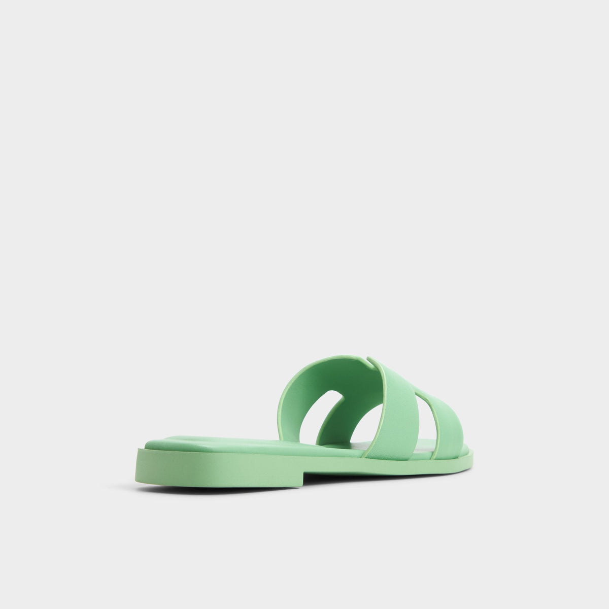 Itsandal Medium Green Women's Flats - Slide sandal | Aldo