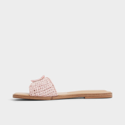 Tidella Other Pink Women's Flats - Slide sandal | Aldo
