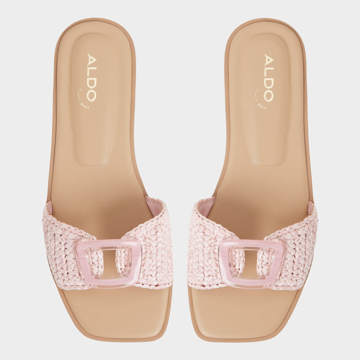 Tidella Other Pink Women's Flats - Slide sandal | Aldo