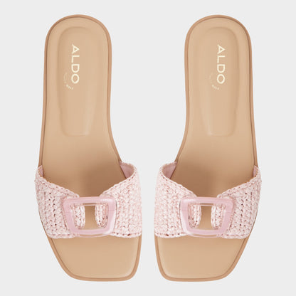 Tidella Other Pink Women's Flats - Slide sandal | Aldo