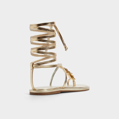 Artemisa Gold Women's Travel essentials - T-strap sandal | Aldo