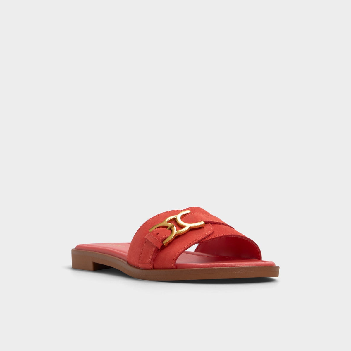 Dallaedar Medium Red Women's Flats - Slide sandal | Aldo