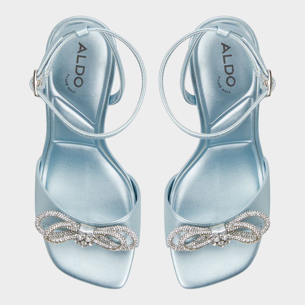 Ozley Other Blue Women's Strappy sandals - Strappy heeled sandal | Aldo