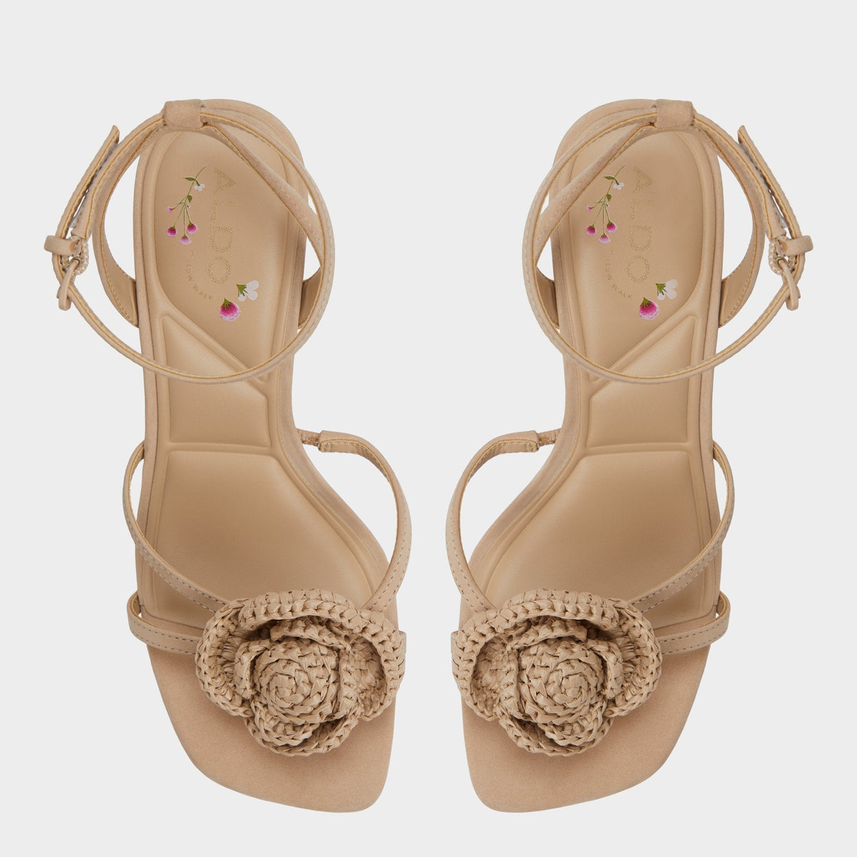 Wildblossom Sand Women's Heeled sandals - Strappy heeled sandal, Stiletto heel | Aldo