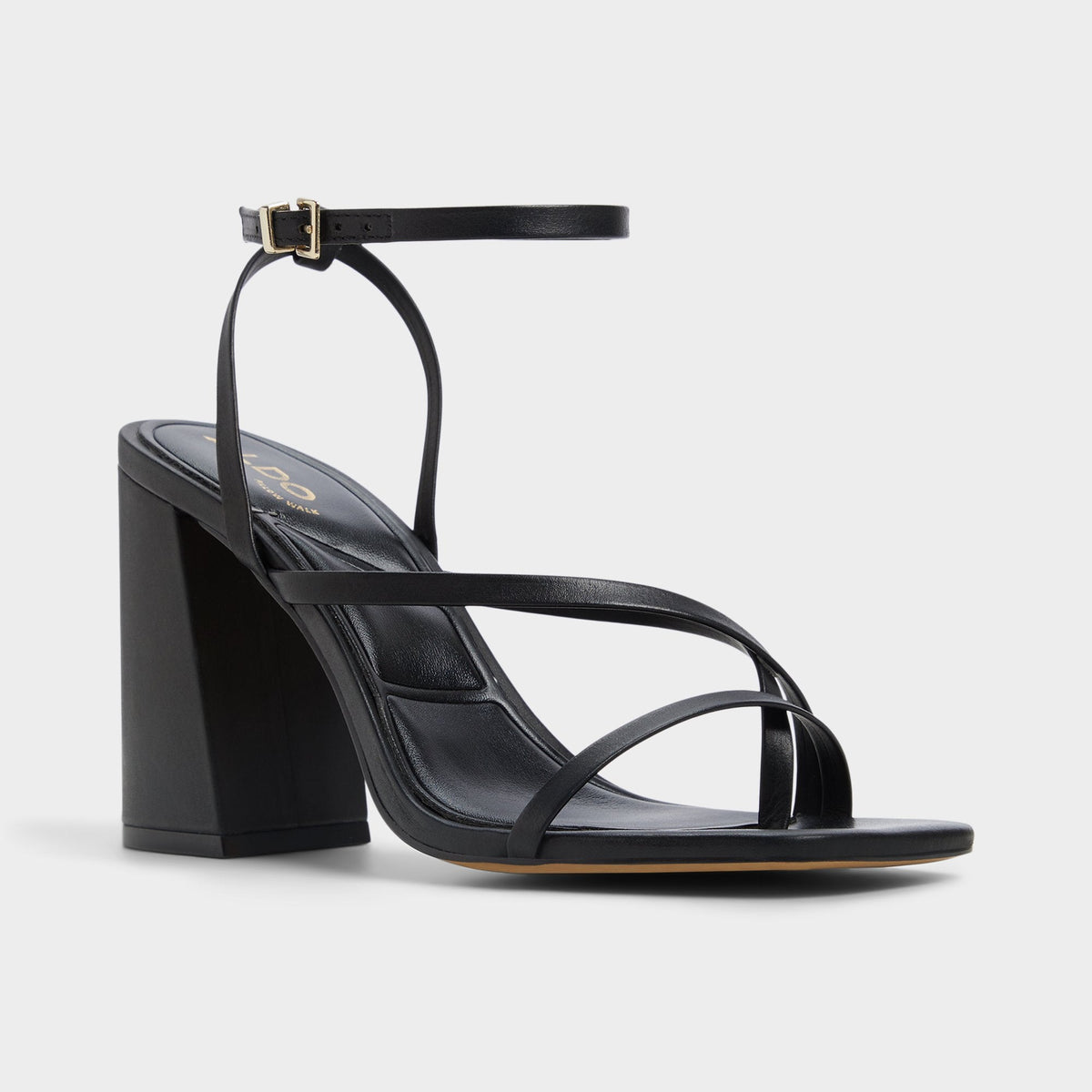 Laurader Other Black Women's Block heels - Strappy heeled sandal, Block heel | Aldo
