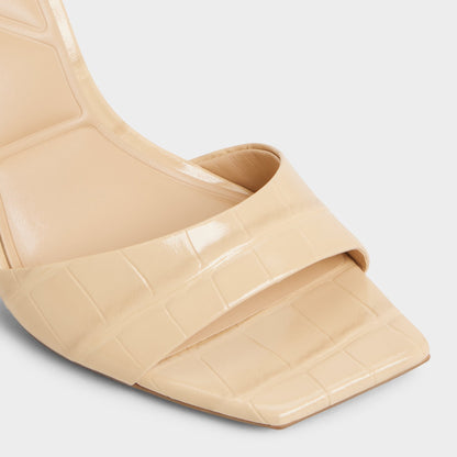 Harmonious in Medium Beige - Strappy heeled sandal | Aldo