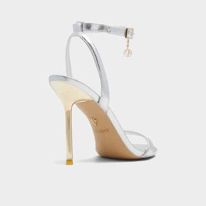 Maristou Silver Women's Strappy sandals - Strappy heeled sandal | Aldo