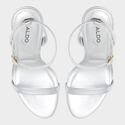 Maristou Silver Women's Strappy sandals - Strappy heeled sandal | Aldo