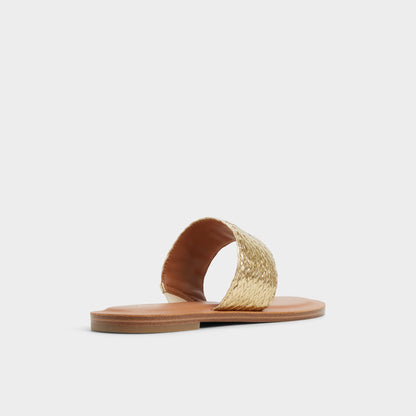 Beachwalk Gold Women's Iridescent metallics - Slide sandal | Aldo