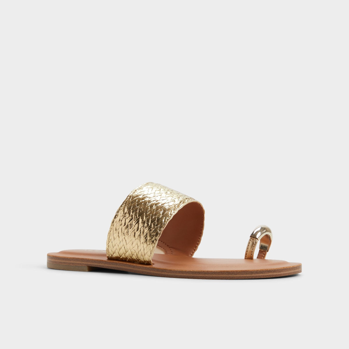 Beachwalk Gold Women's Iridescent metallics - Slide sandal | Aldo