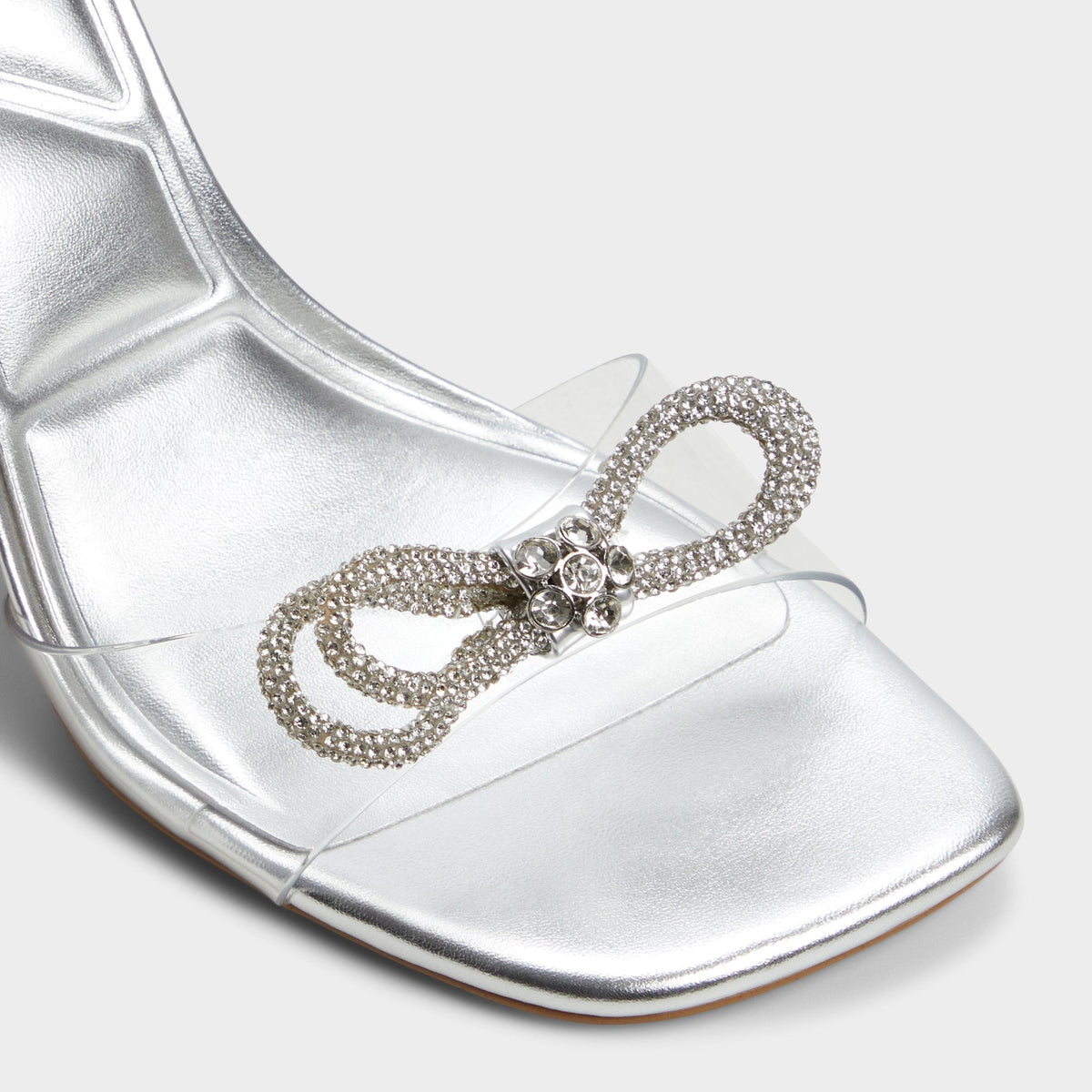 Ozley Silver Women's Strappy Heels - Strappy heeled sandal | Aldo