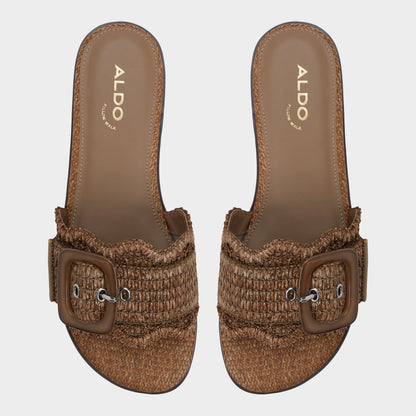 Wavysally in Light Brown - Slide sandal | Aldo