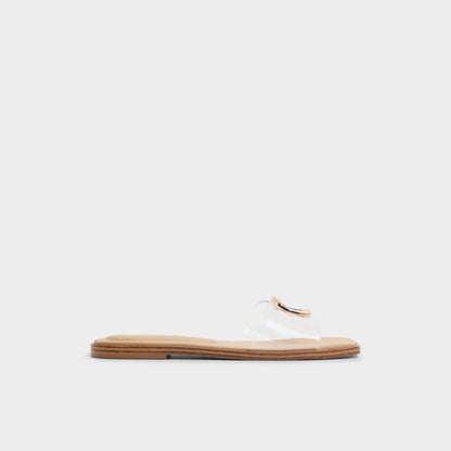Tidella Clear Women's Flats - Slide sandal | Aldo