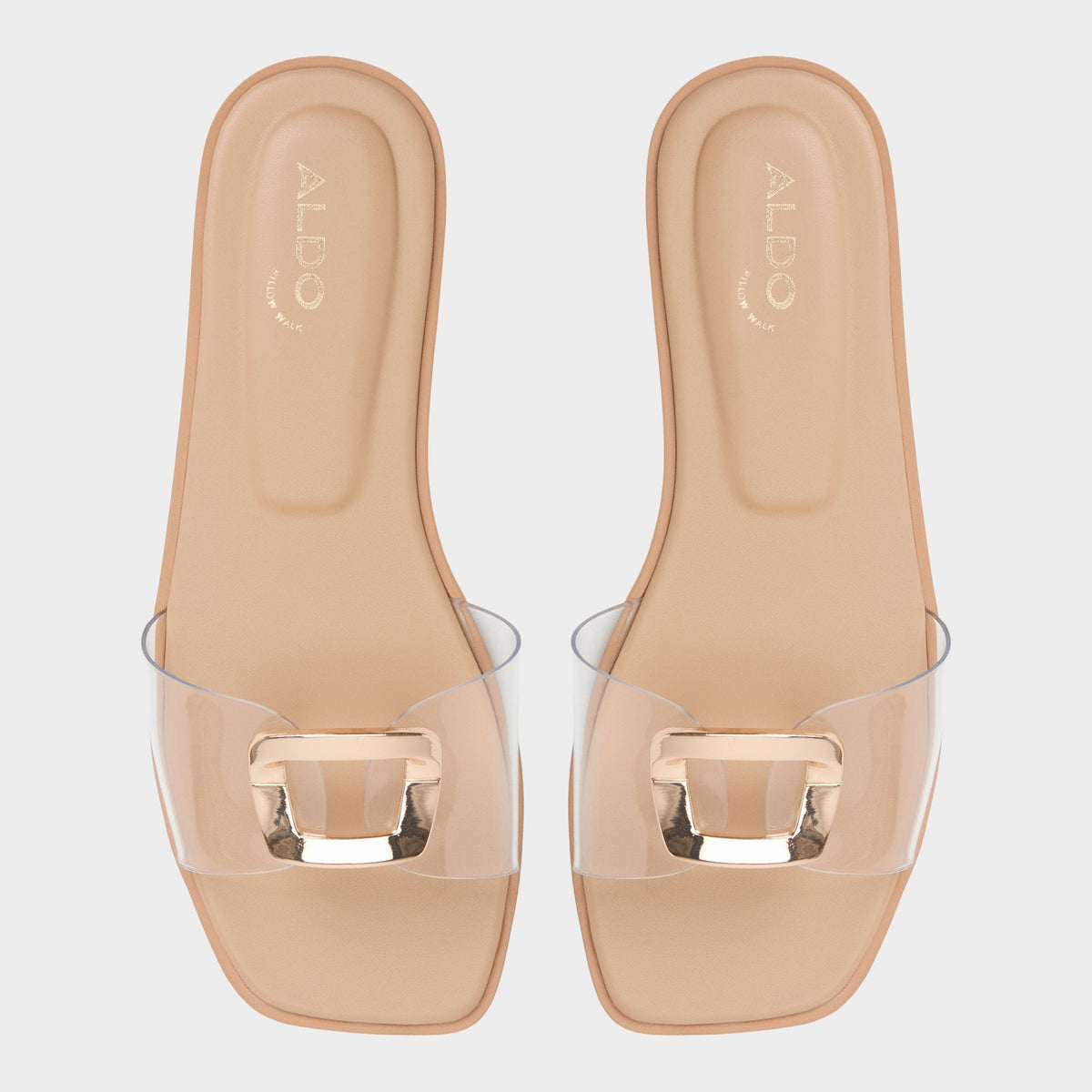 Tidella Clear Women's Flats - Slide sandal | Aldo
