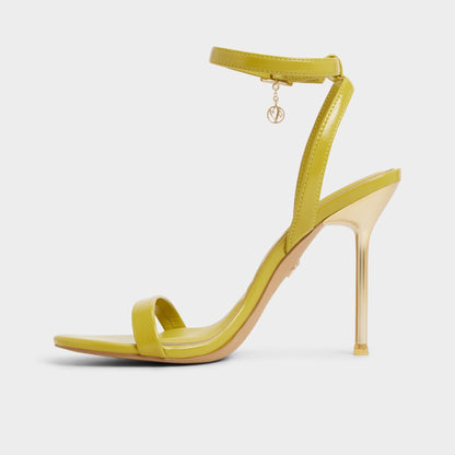 Maristou-xt Lime Green Women's Heeled sandals - Strappy heeled sandal, Stiletto heel | Aldo
