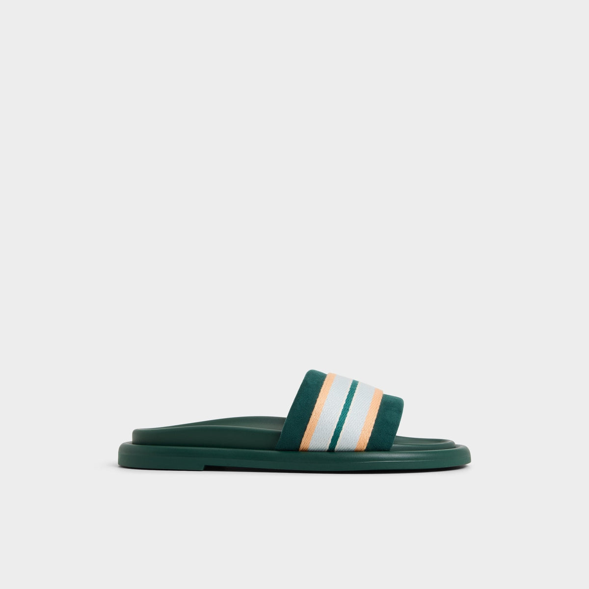 Nydelagan in Open Green - , Footbed sandal | Aldo