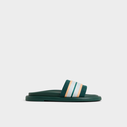 Nydelagan in Open Green - , Footbed sandal | Aldo