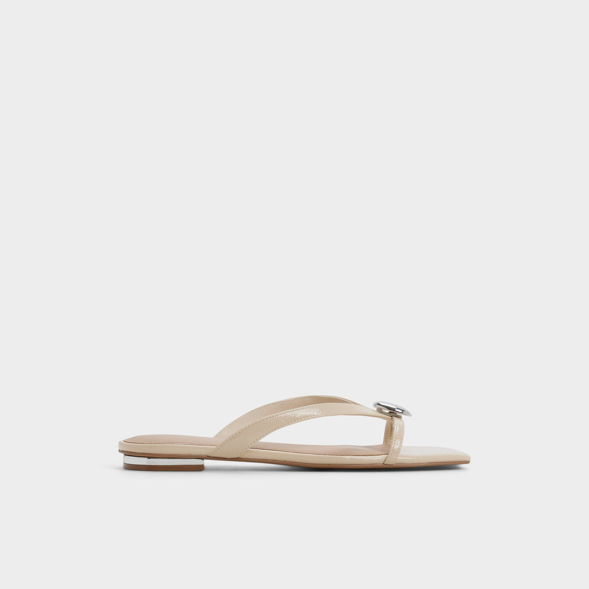 Iliria Beige Women's Flats - Slide sandal | Aldo