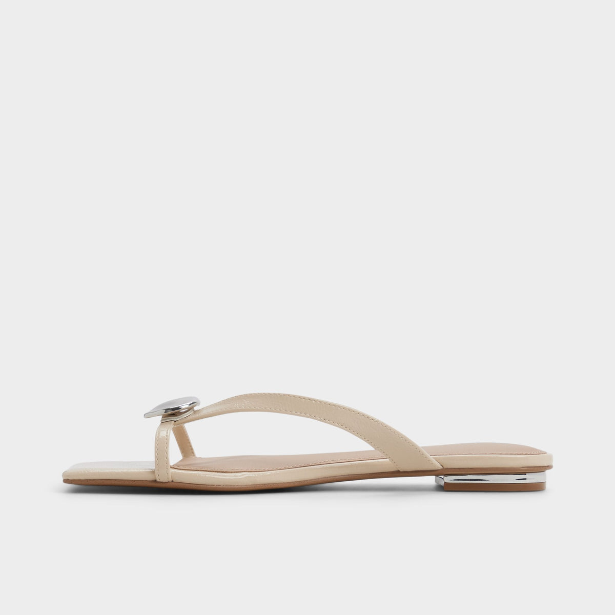 Iliria Beige Women's Flats - Slide sandal | Aldo