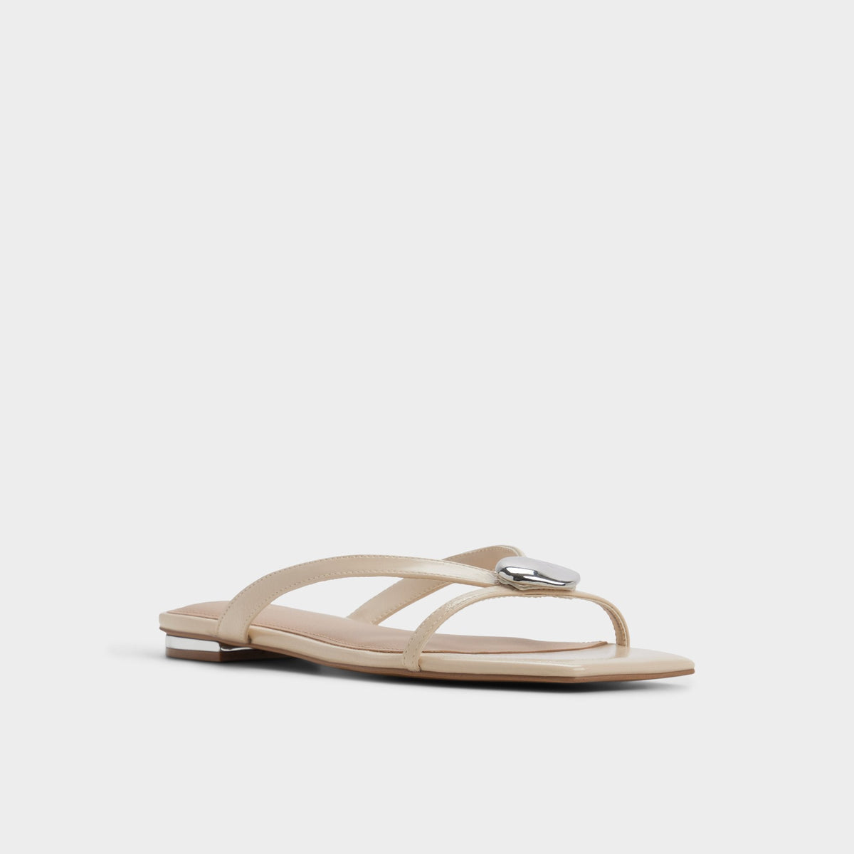 Iliria Beige Women's Flats - Slide sandal | Aldo