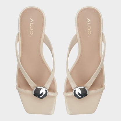 Iliria Beige Women's Flats - Slide sandal | Aldo
