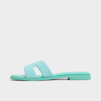 Itsandal Turquoise Women's Flats - Slide sandal | Aldo
