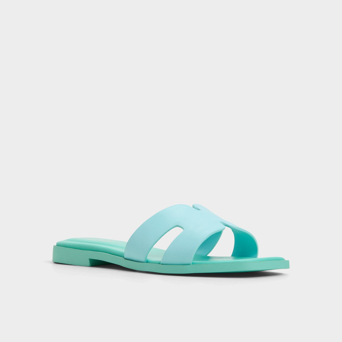 Itsandal Turquoise Women's Flats - Slide sandal | Aldo