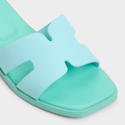 Itsandal Turquoise Women's Flats - Slide sandal | Aldo