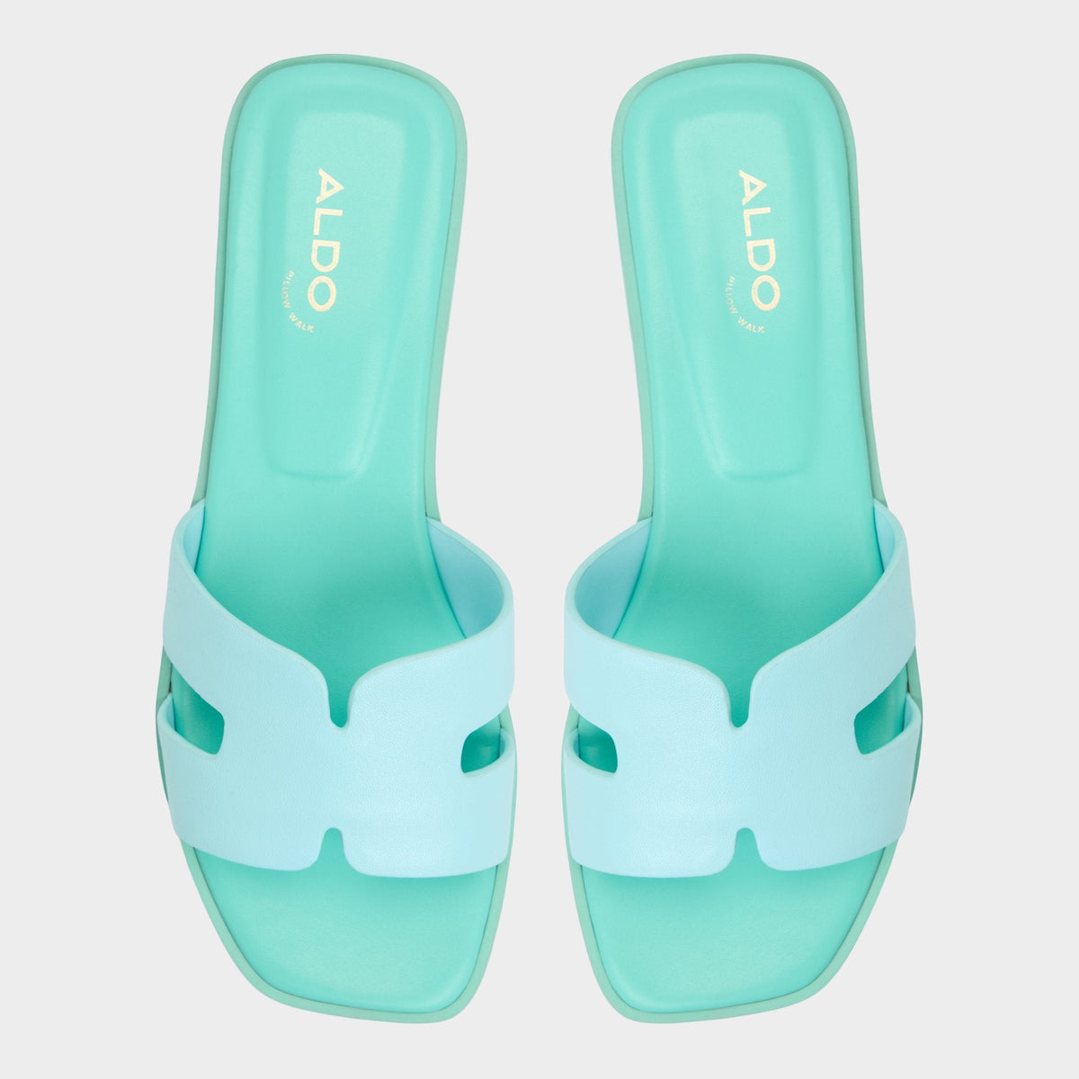 Itsandal Turquoise Women's Flats - Slide sandal | Aldo