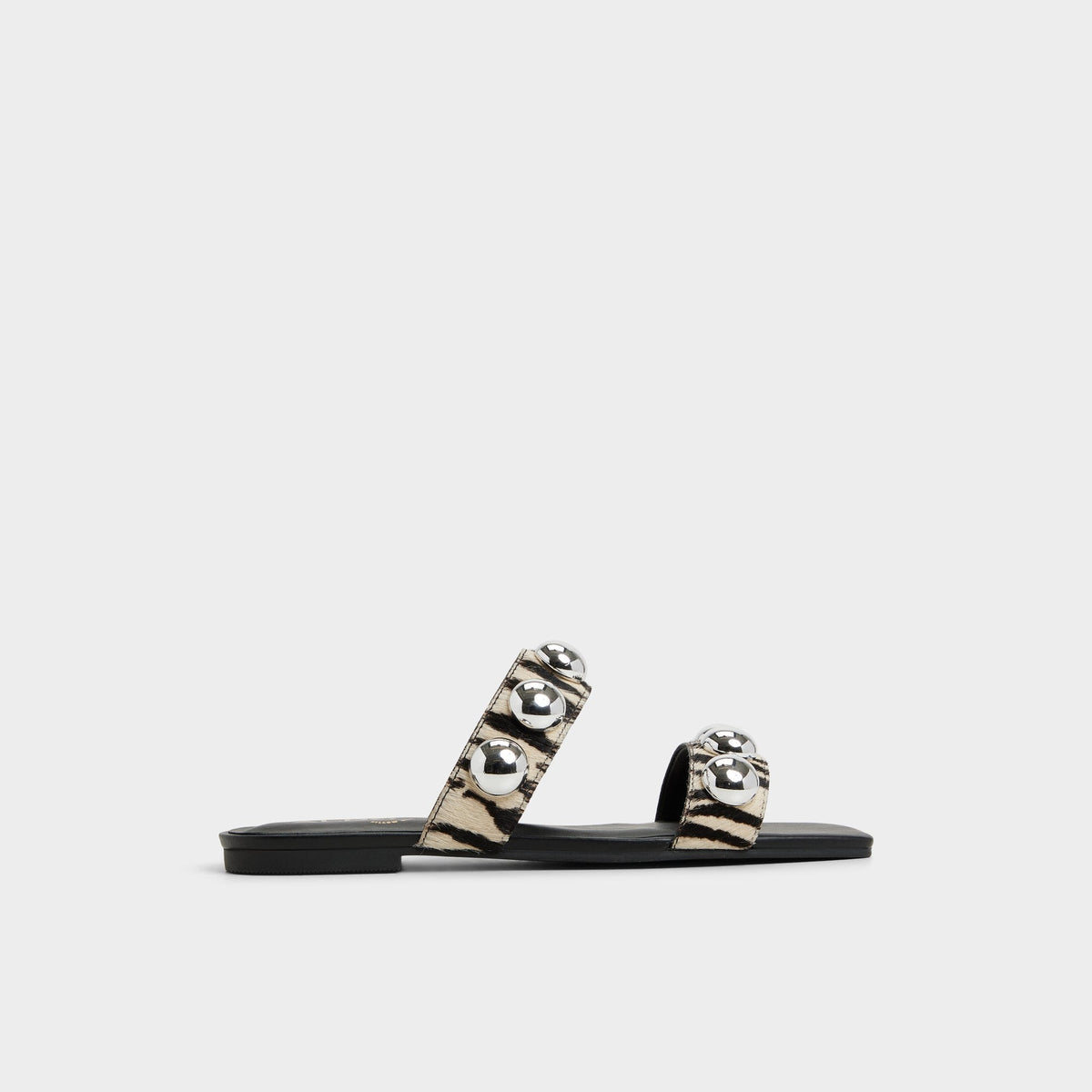 Katalena in White Black - Slide sandal | Aldo