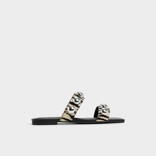 Katalena in White Black - Slide sandal | Aldo