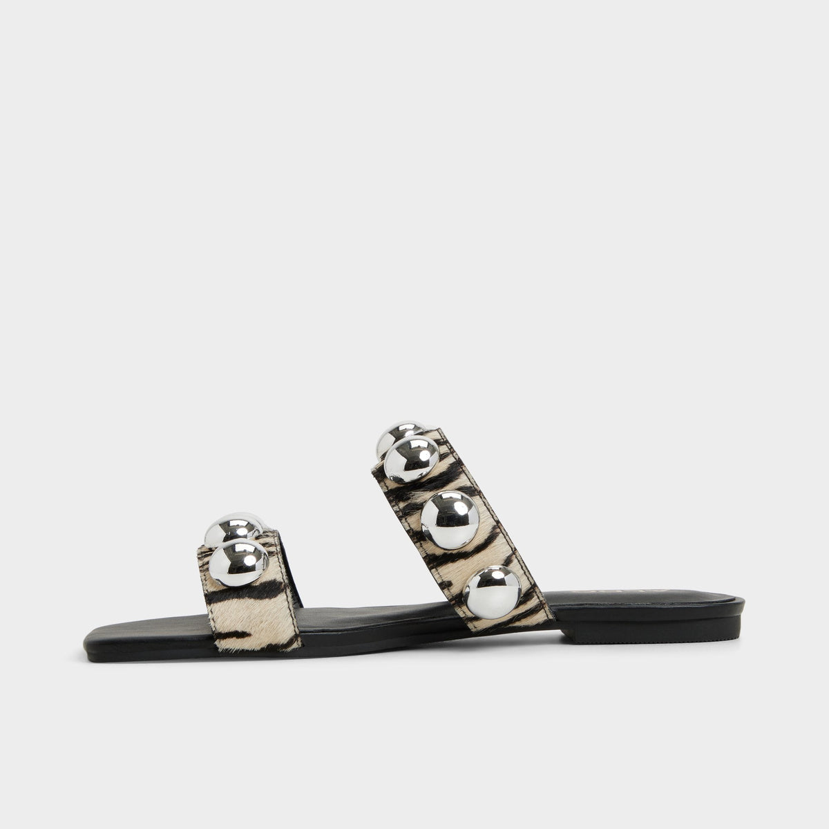 Katalena in White Black - Slide sandal | Aldo