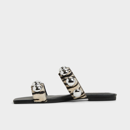 Katalena in White Black - Slide sandal | Aldo