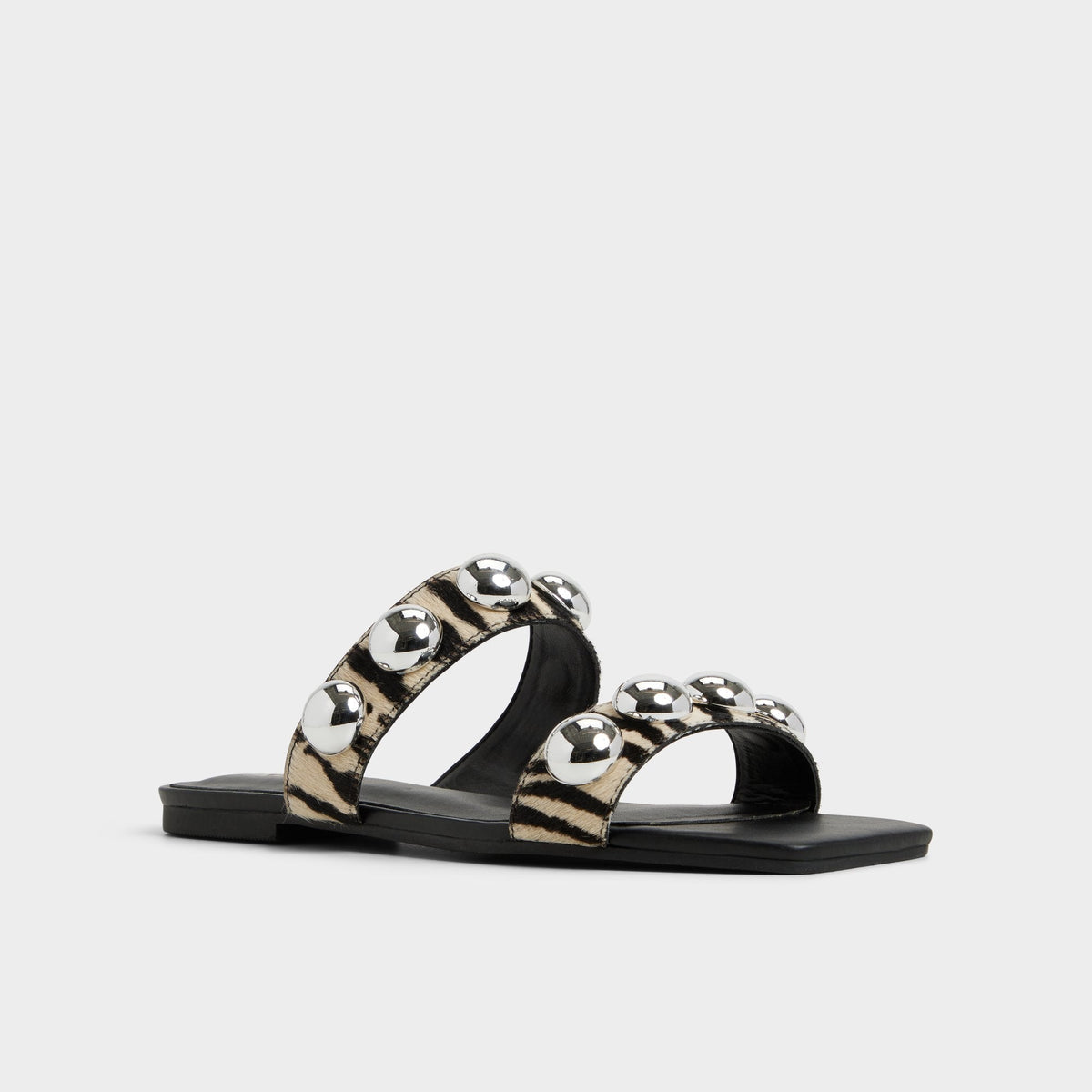 Katalena in White Black - Slide sandal | Aldo